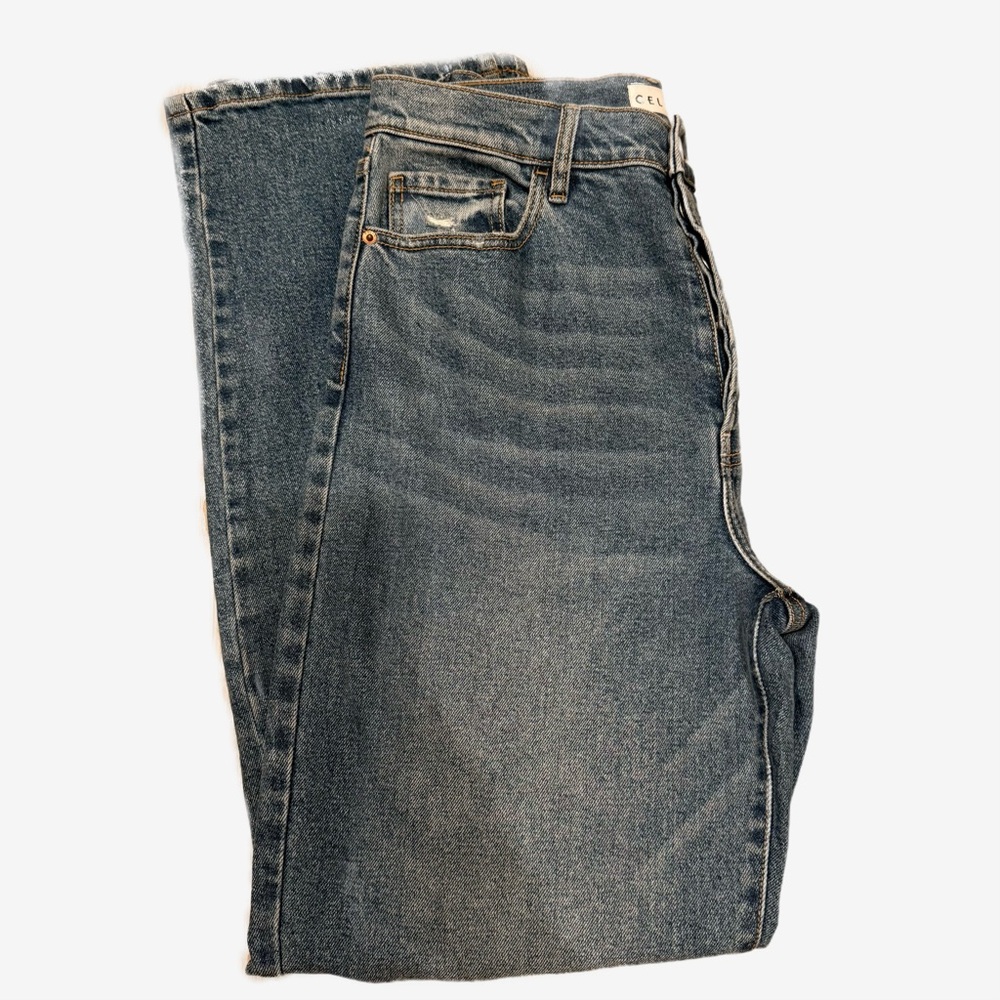 Cielo Women's Straight Blue Jeans